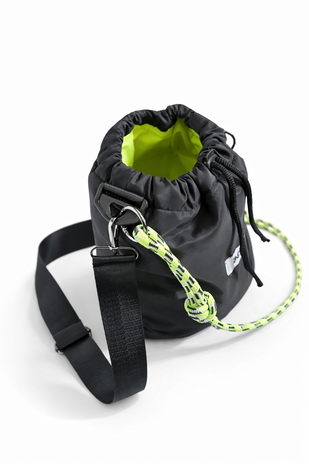 Utility Drawstring Bag - Black